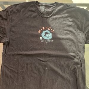 Key Street Black Graphic Tee